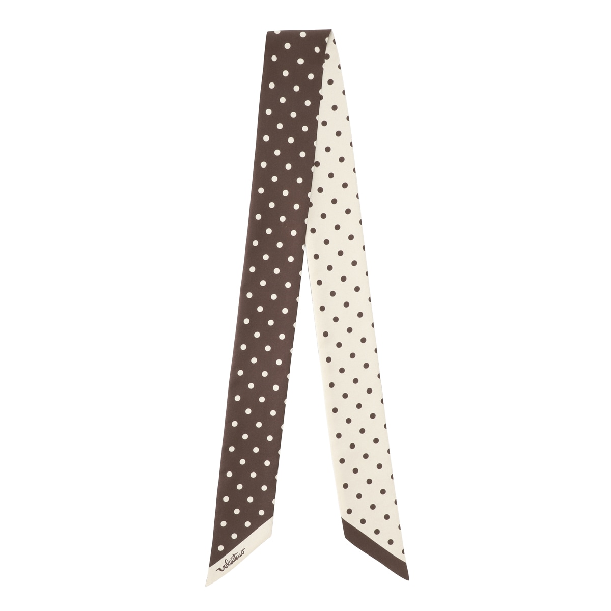 VALENTINO GARAVANI ヴァレンティノガラヴァーニ スカーフ/バンドゥスカーフ/Bandeau Scarf ポルカドット シルク バンドゥスカーフ レディース