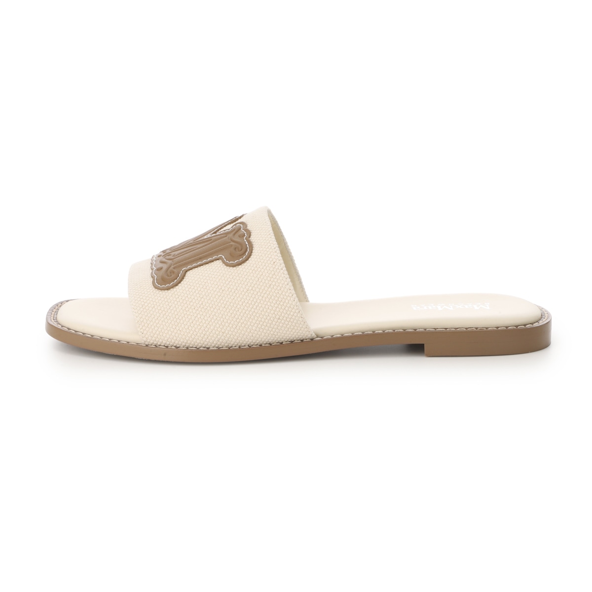 MAX MARA BEACHWEAR マックスマーラ ビーチウェア サンダル/CAUCASO フラットサンダル Mロゴ レディース
