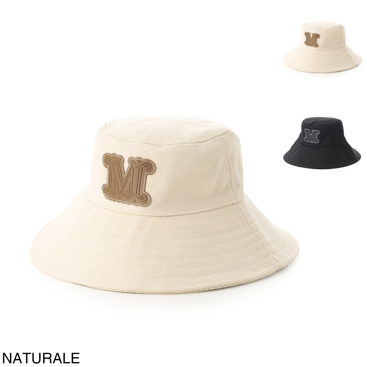 MAX MARA BEACHWEAR マックスマーラ ビーチウェア バケットハット/GONDOLA バケットハット 帽子 Mロゴ レディース