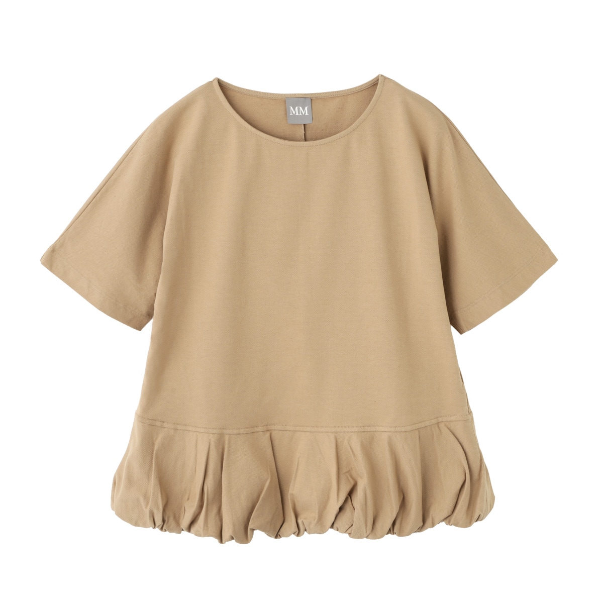 MAX MARA MM マックスマーラ エムエム クルーネックTシャツ/ラウンドネック トップス/NINFA バブルヘム クルーネックＴシャツ レディース