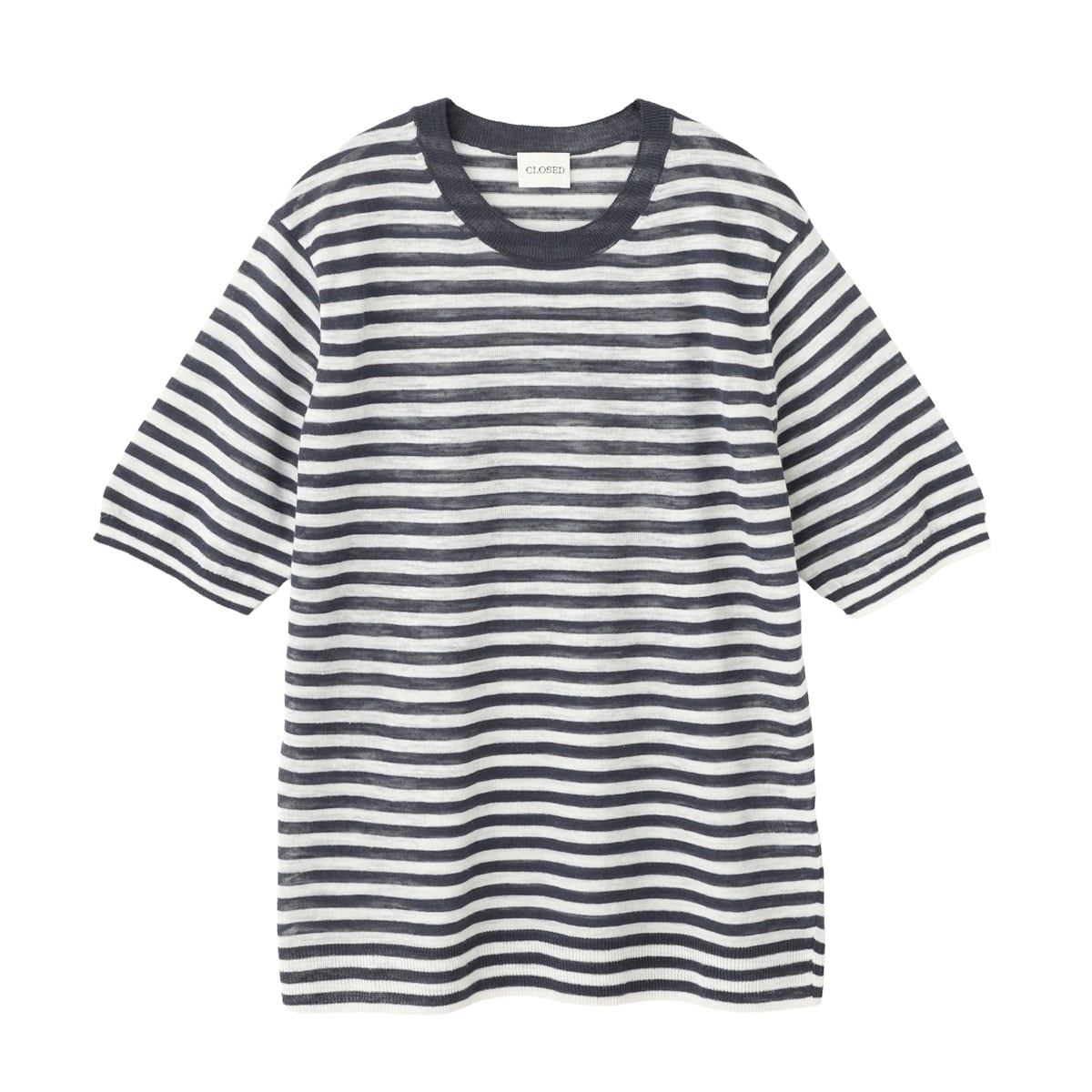 CLOSED クローズド クルーネック 半袖ニット/ニットTシャツ メンズ