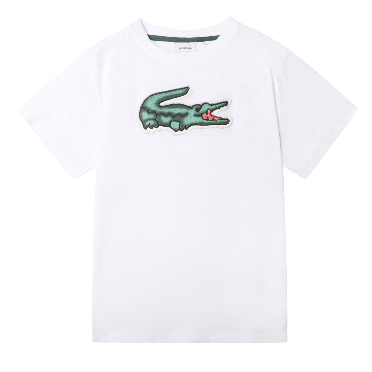 『ネコポス対応(1点まで)』LACOSTE ラコステ クルーネックTシャツ/KIDS キッズ ボーイズ/レディース レディース
