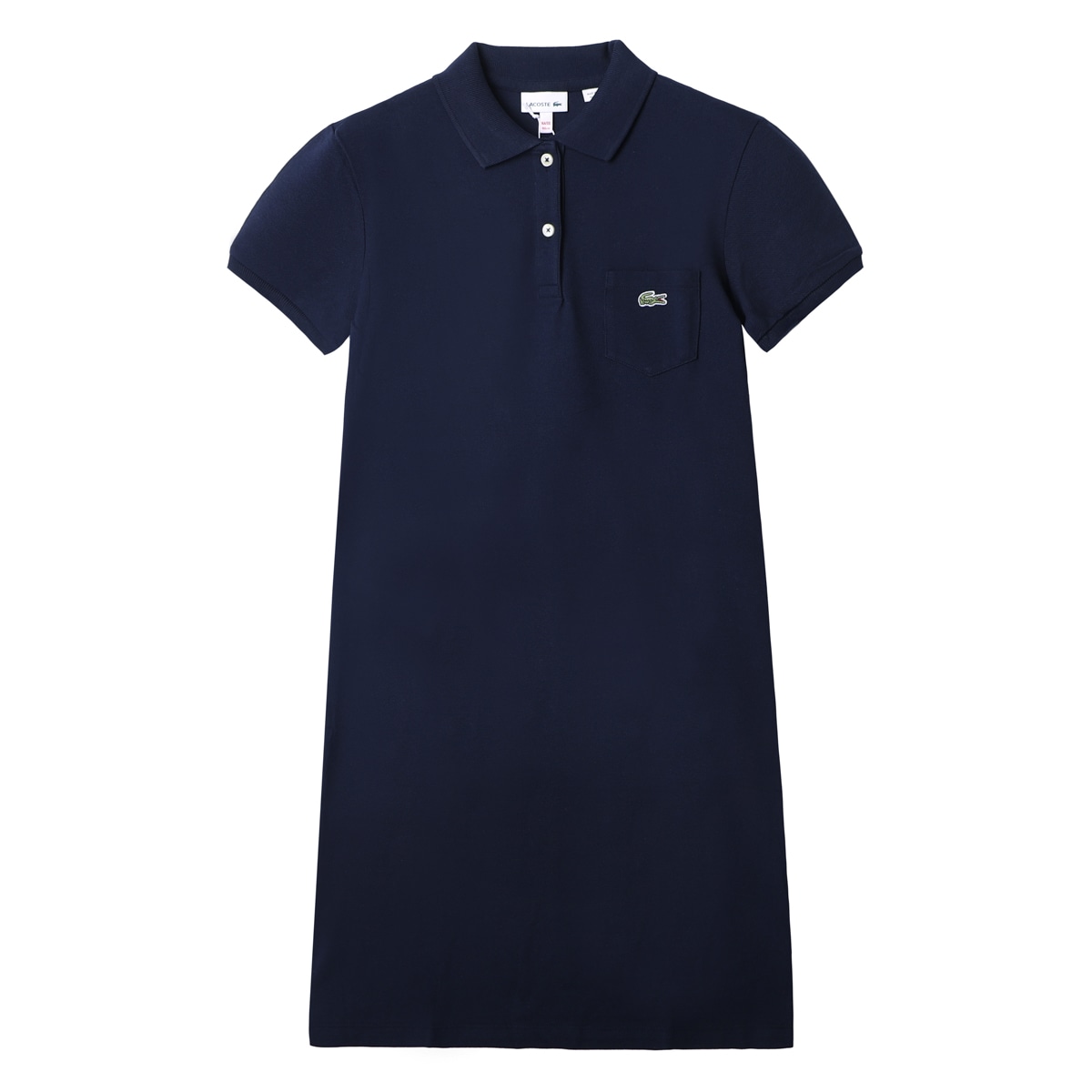 LACOSTE ラコステ ワンピース/ミニドレス KIDS キッズ/ポロシャツ ワンピース ワンポイント ロゴ レディース