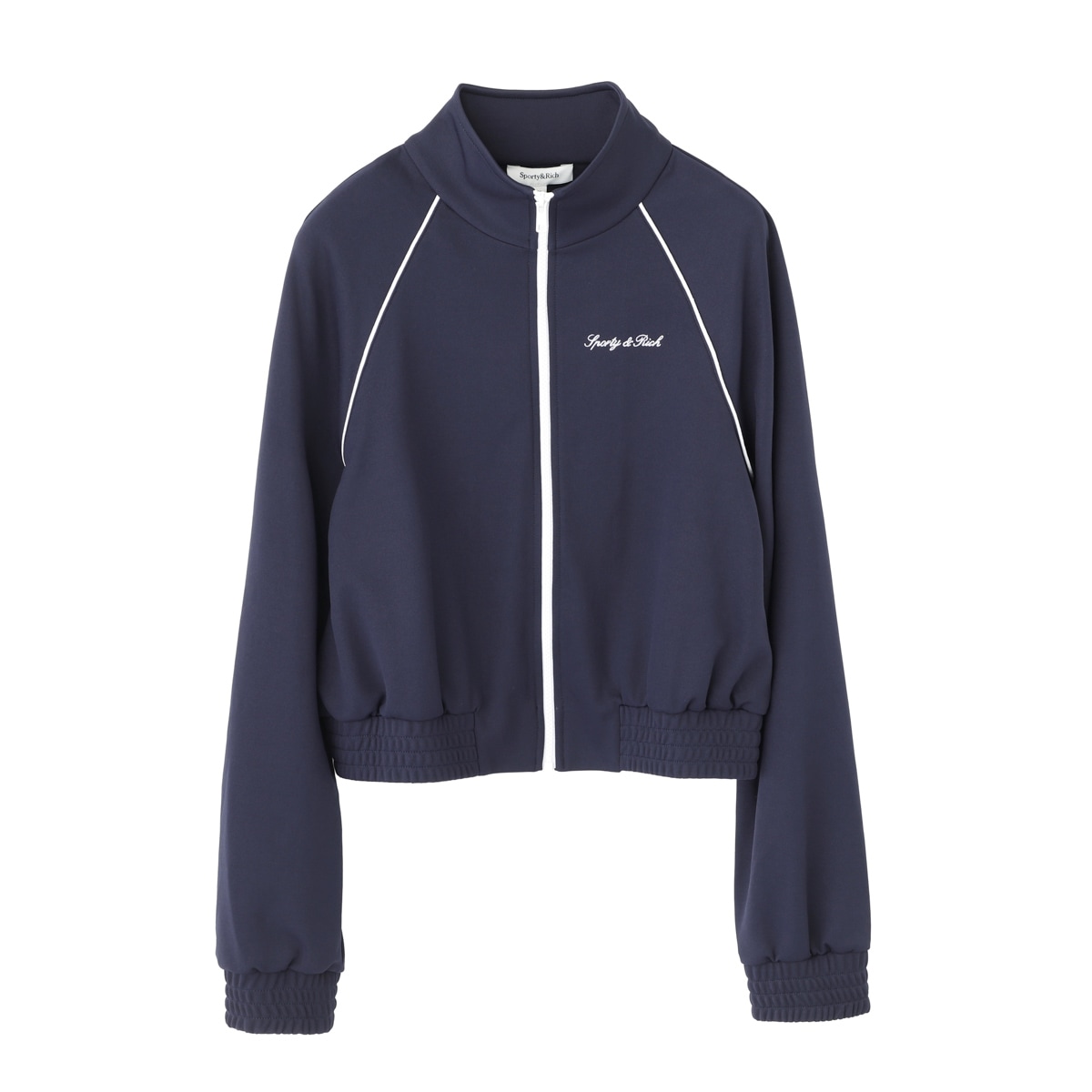 Sporty&Rich スポーティーアンドリッチ トラックジャケット/Signature Logo Retro Track Jacket ロゴ セットアップ可能 レディース
