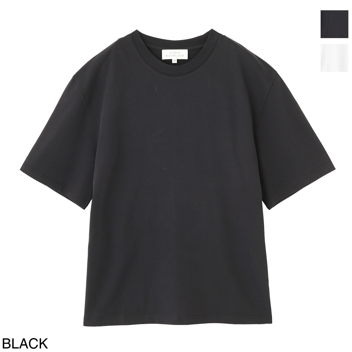 STUDIO NICHOLSON スタジオ ニコルソン クルーネック Tシャツ/LAY メンズ