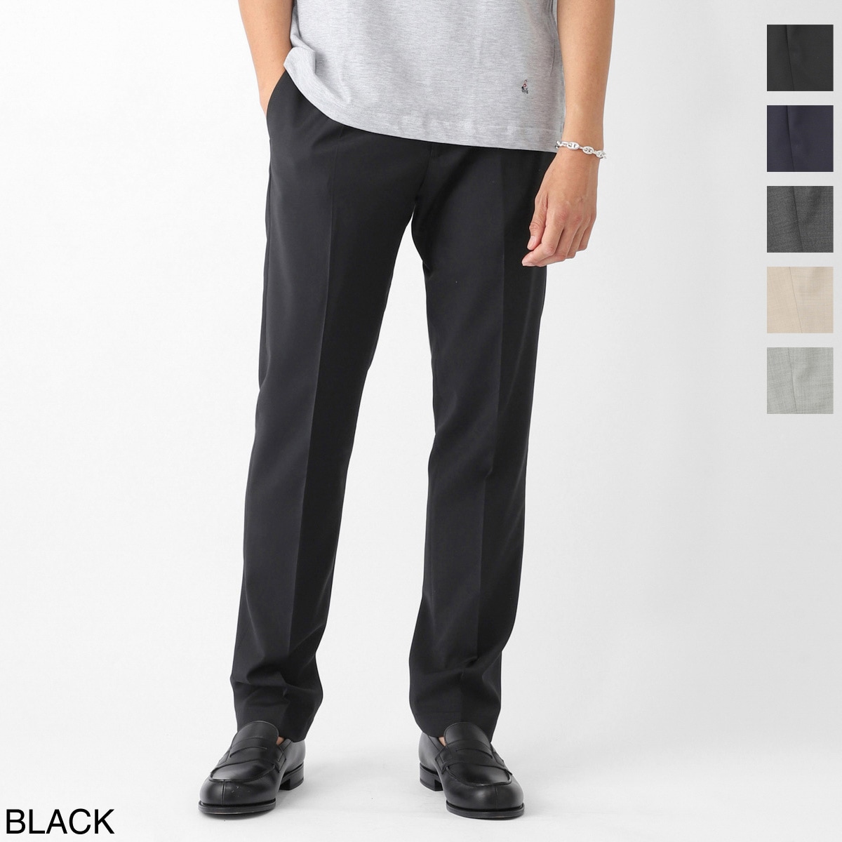 BERWICH ベルウィッチ スラックス/ウールパンツ/BERTO HIGH PERFORMANCE POLI-WOOL STRETCH メンズ