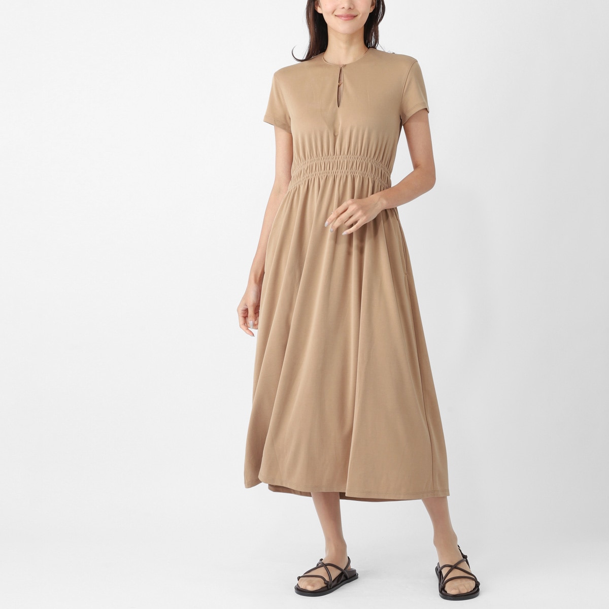 MAX MARA MM マックスマーラ エムエム ワンピース/CANNONE カンノーネ クルーネックワンピース レディース