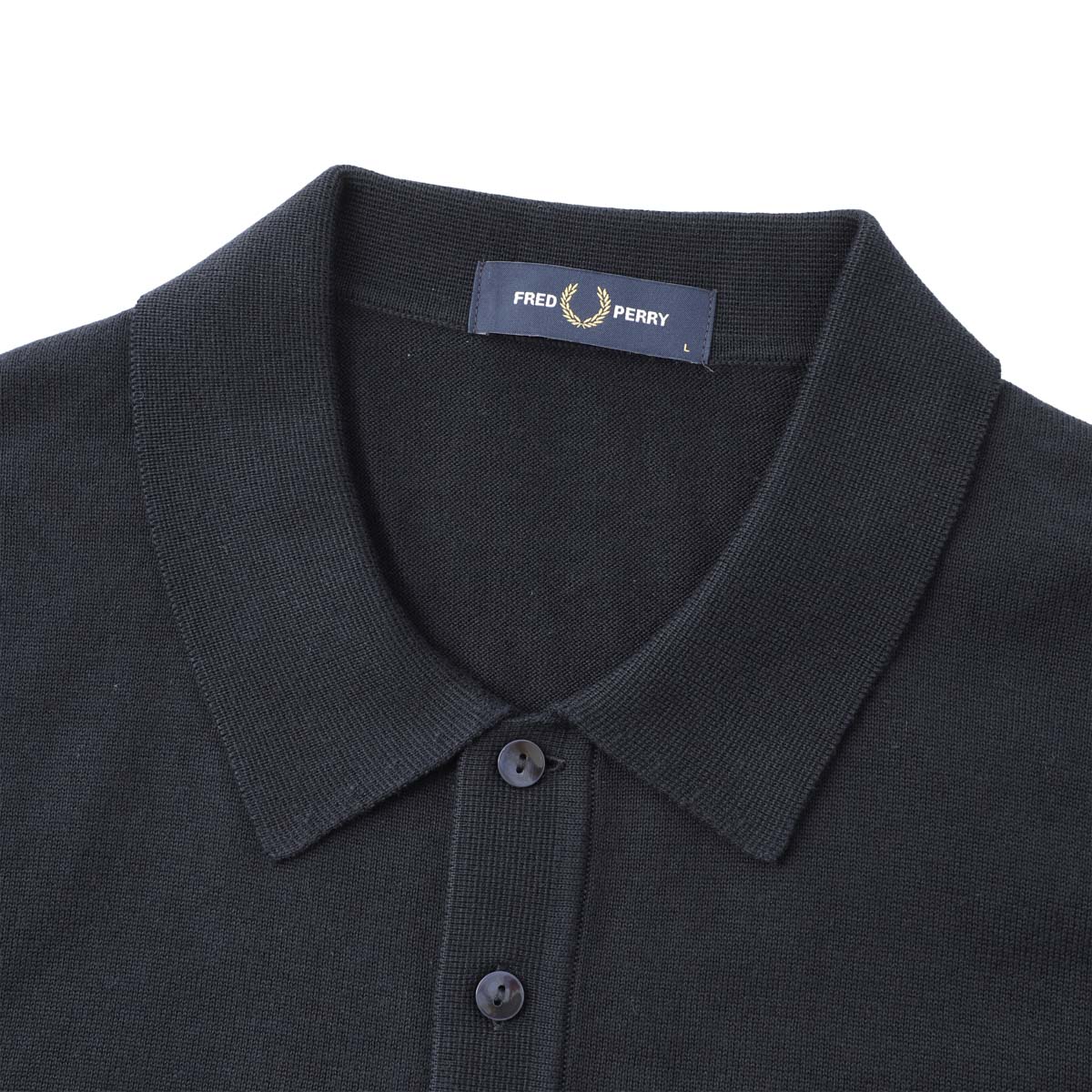 FRED PERRY フレッドペリー ニットポロシャツ/K9725 Cotton Knitted