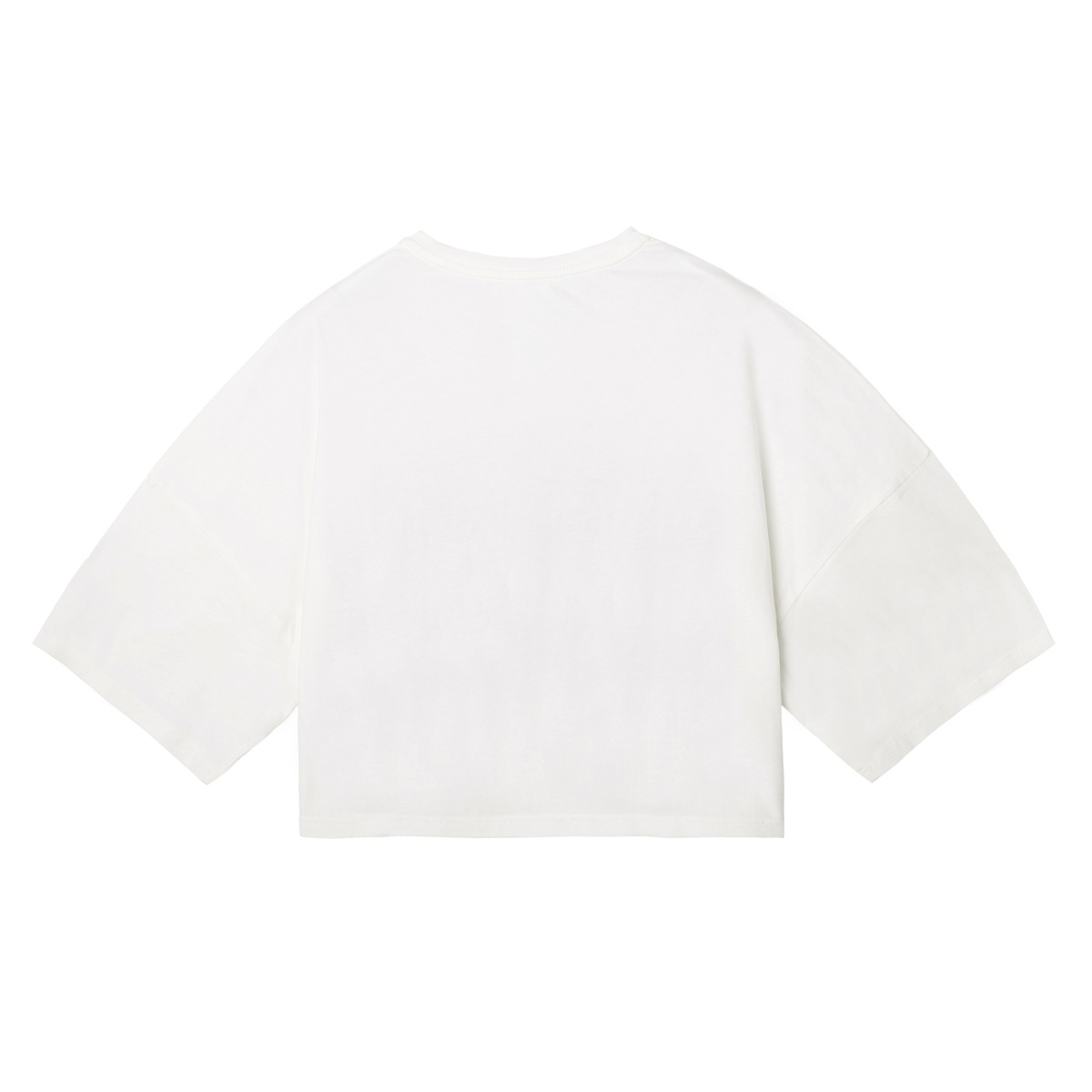 Chloe クロエ クルーネックTシャツ/KIDS キッズ ガールズ/クロップド丈 コットン クルーネック ロゴ【大きいサイズあり】 レディース