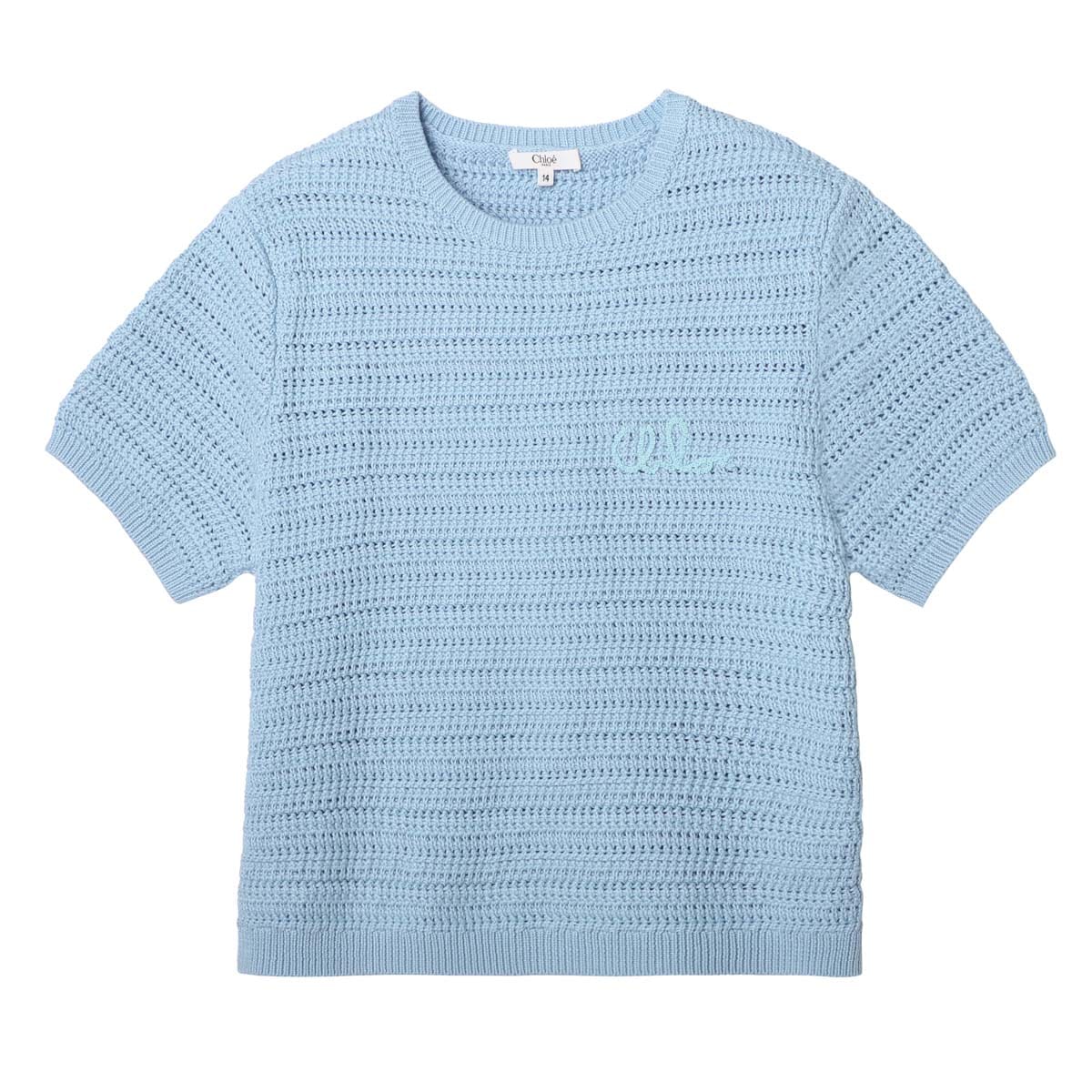 Chloe クロエ デニム棒タイシャツ プルオーバー ジャケット アウトレット】【ラスト1点】Chloe クロエ デニムジャケット