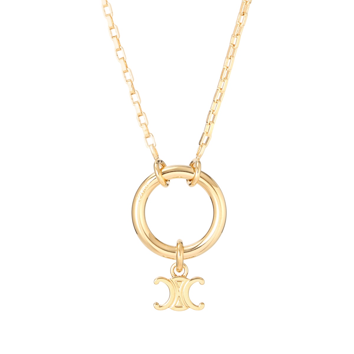 CELINE セリーヌ ネックレス/CELINE CHARMS TRIOMPHE NECKLACE