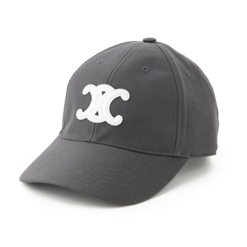 CELINE セリーヌ ベースボールキャップ/6パネルキャップ/TRIOMPHE BASEBALL CAP メンズ