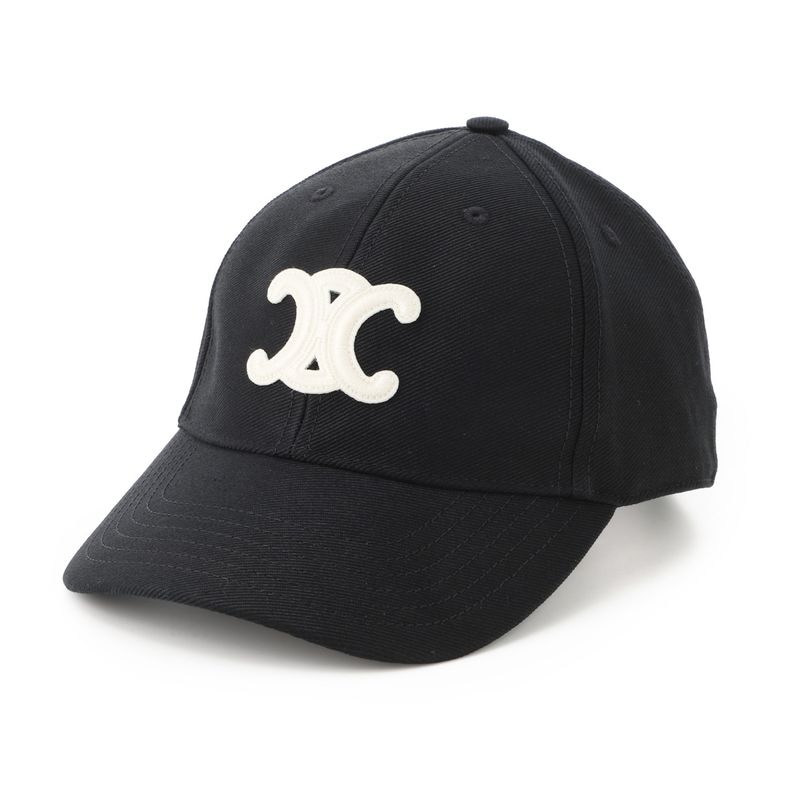 CELINE セリーヌ ベースボールキャップ/6パネルキャップ/TRIOMPHE BASEBALL CAP メンズ