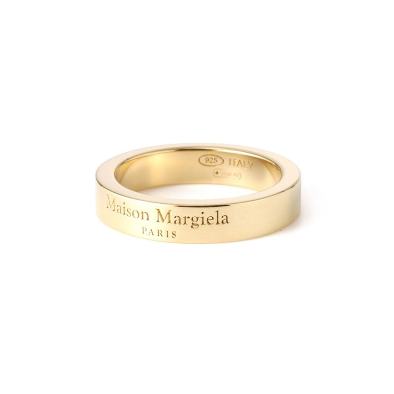 Maison Margiela メゾンマルジェラ リング/指輪/LOGO REFERENCE RING 4 MM メンズ
