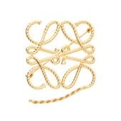LOEWE ロエベ ブローチ/ANAGRAM ROPE BROOCH アナグラム レディース