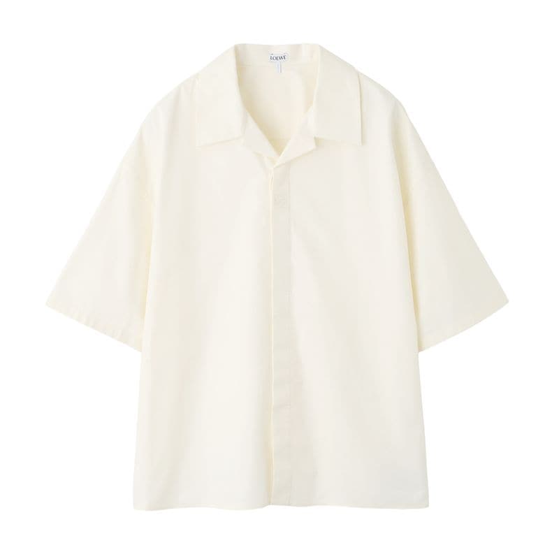 LOEWE ロエベ 半袖シャツ/半袖オープンカラーシャツ/SHORT SLEEVE SHIRT メンズ