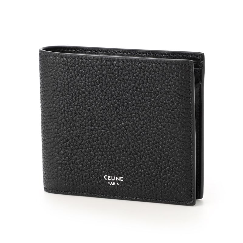 CELINE セリーヌ 2つ折り財布 小銭入れ付き/BI-FOLD WALLET WITH COIN メンズ
