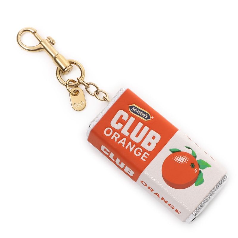 ANYA HINDMARCH アニヤ・ハインドマーチ キーチャーム/バッグチャームモチーフ/Anya Brands McVitie's Club Orange Charm レディース