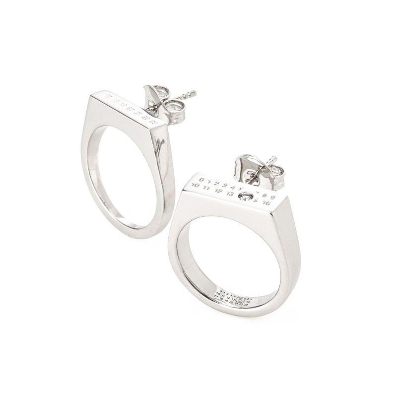 MM6 Maison Margiela エムエム 6 メゾンマルジェラ 両耳ピアス/CHEVALIER EARRINGS シュヴァリエ ピアス レディース