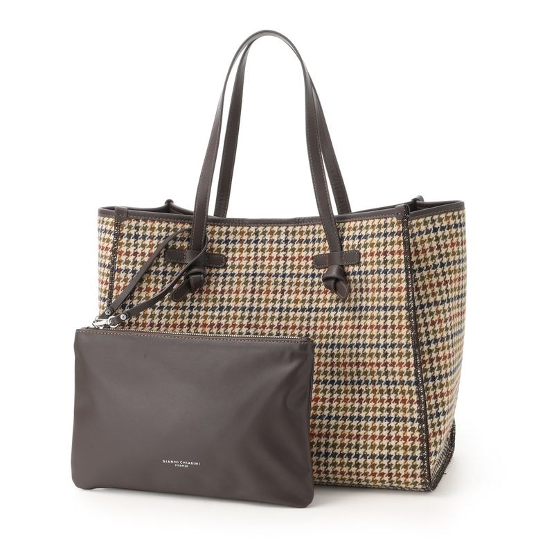 GIANNI CHIARINI ジャンニ キアリーニ トートバッグ/MARCELLA MANNISH マルチェラ ポーチ付き レディース