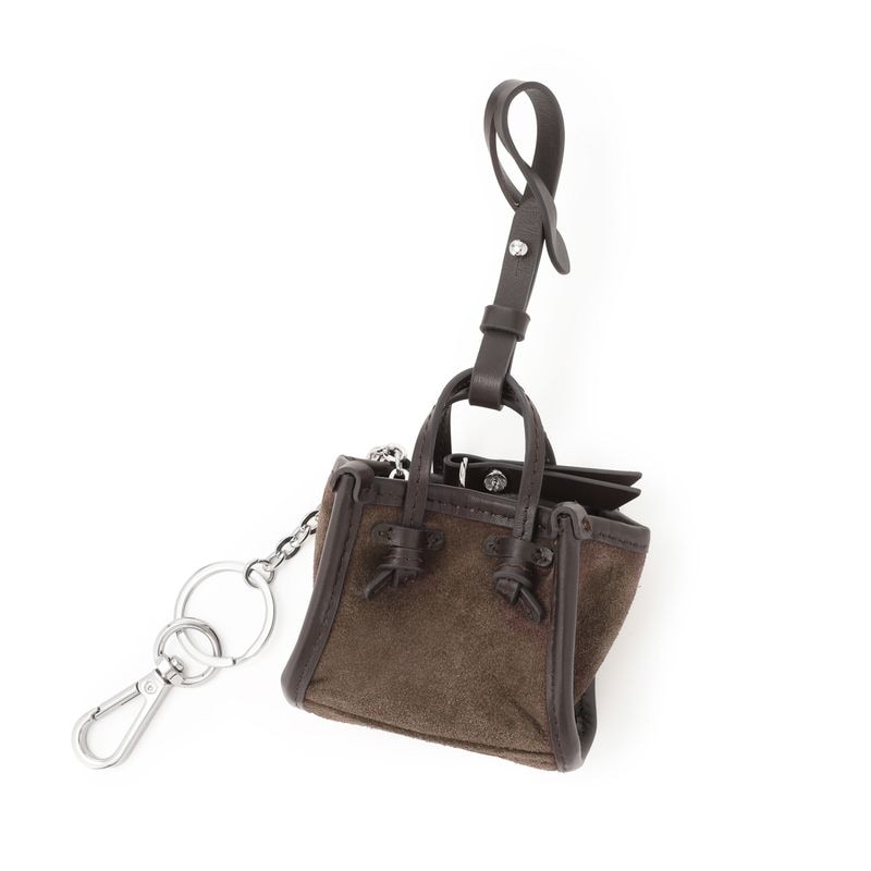 GIANNI CHIARINI ジャンニ キアリーニ キーケース/キーリング付き バッグチャームモチーフ/MARCELLA マルチェラ キーホルダー レザー レディース
