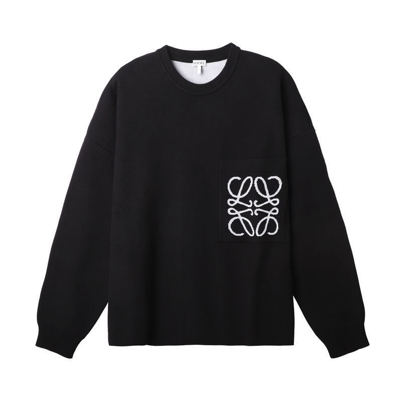 ロエベ　loewe ニットTシャツ　Lサイズ LOEWE ロエベ クルーネックTシャツ/RELAXED FIT T-SHIRT メンズ