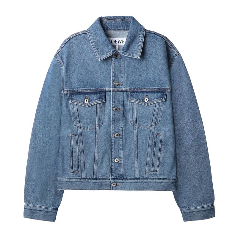 LOEWE ロエベ デニムジャケット/ANAGRAM JACKET アナグラム ジャケット メンズ