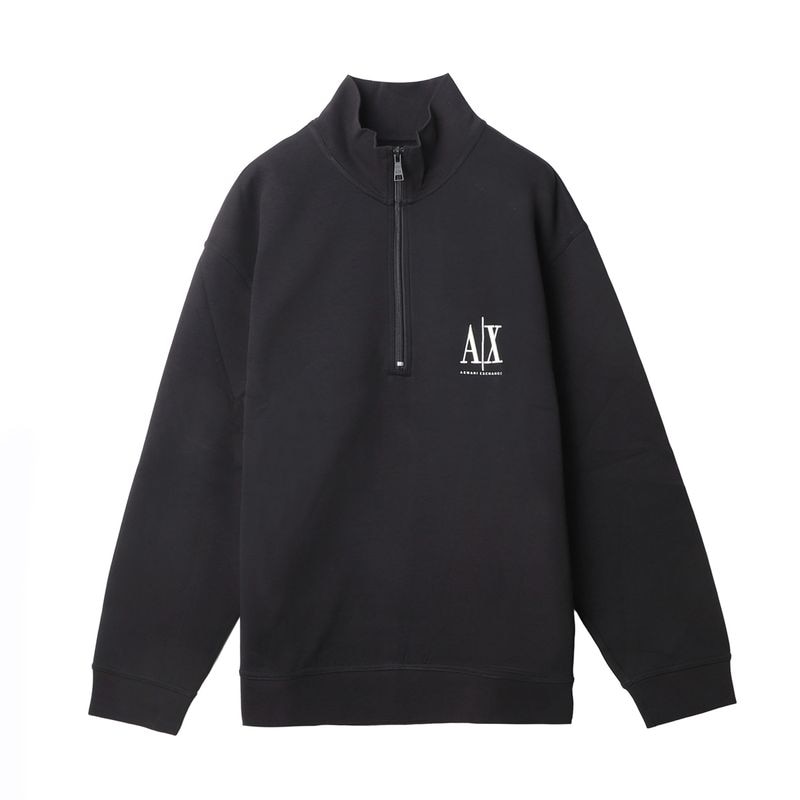 ARMANI EXCHANGE アルマーニエクスチェンジ ハーフジップ スウェット メンズ