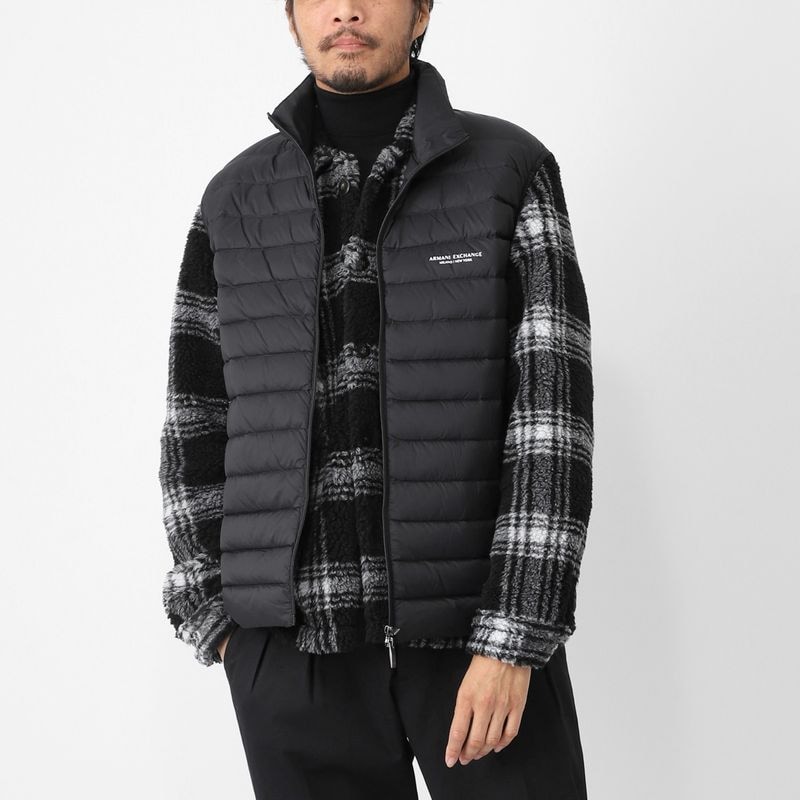 ARMANI EXCHANGE アルマーニエクスチェンジ ダウンベスト メンズ
