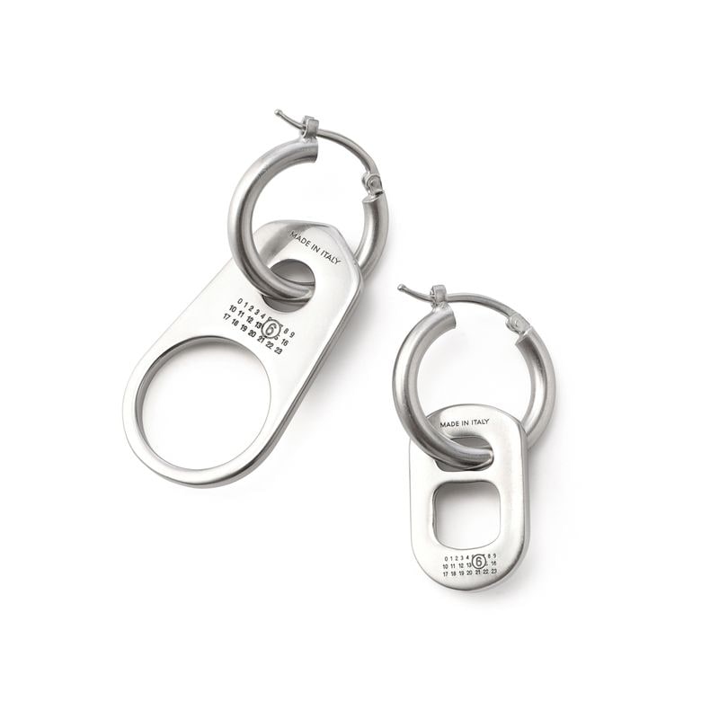 MM6 Maison Margiela エムエム 6 メゾンマルジェラ 両耳ピアス/ドロップピアス/BOTTLE CAP DROP EARRINGS レディース