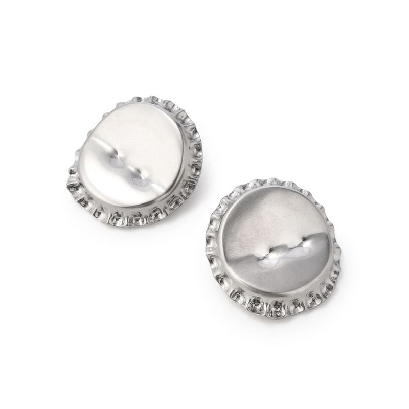 MM6 Maison Margiela エムエム 6 メゾンマルジェラ 両耳ピアス/BOTTLE CAP EARRINGS レディース