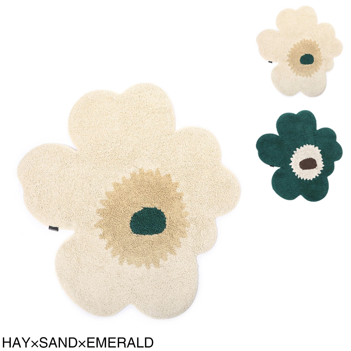 marimekko マリメッコ バスマット/Unikko Bath mat 73x74 cm ウニッコ