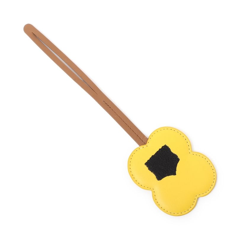marimekko マリメッコ バッグチャーム/バッグチャームレザー/Charm Utakka Bag charm フラワーモチーフ レザーチャーム ストラップ レディース