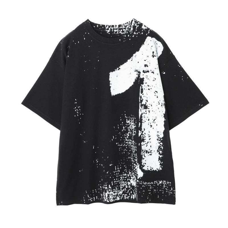 【アウトレット】Maison Margiela メゾンマルジェラ クルーネックTシャツ/10 PRINT COTTON T-SHIRT 10 プリント コットン Tシャツ メンズ