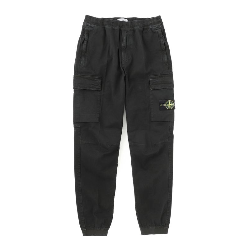STONE ISLAND ストーンアイランド イージーパンツ/ジョガーパンツ/3100033 STRETCH ORGANIC BROKEN TWILL COTTON 'OLD' EFFECT メンズ