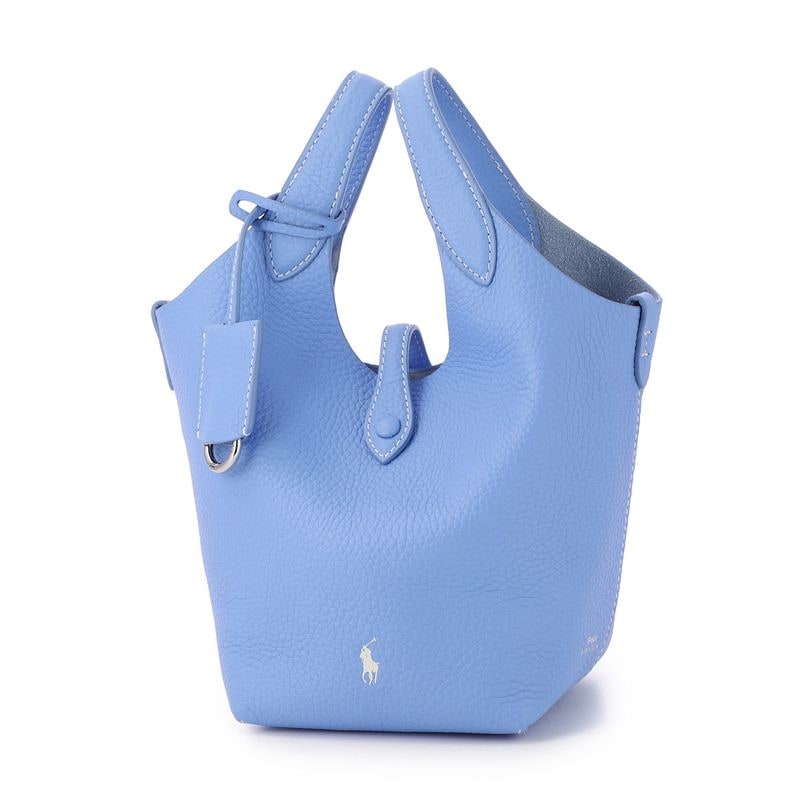 【訳あり】【アウトレット】POLO RALPH LAUREN ポロラルフローレン トートバッグ 2WAY/クロスボディバッグ/POLO PLAY LEATHER SMALL TOTE ＆ CROSSBODY スモールトート クロスボディ ポニー レザー レディース