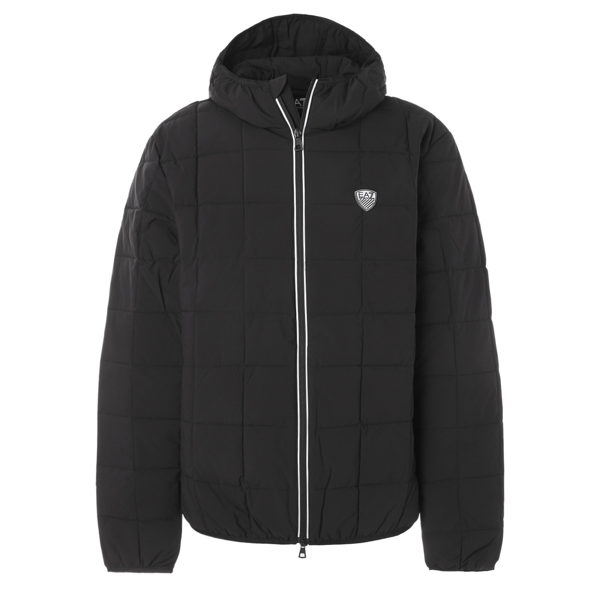 EA7 EMPORIO ARMANI エンポリオアルマーニ 中綿入り フーデッドブルゾン/ボンバージャケット/PREMIUM SHIELD メンズ