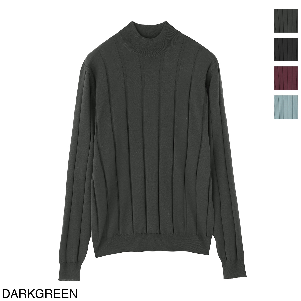 FILIPPO DE LAURENTIIS フィリッポ デ ローレンティス モックネック ニット/モックネックセーター/MOCKNECK SWEATER LS【大きいサイズあり】 メンズ