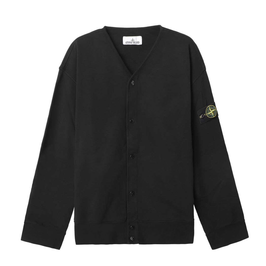 STONE  ストーンアイランド スウェット カーディガン STONE ISLAND ストーンアイランド スウェットカーディガン/Vネック