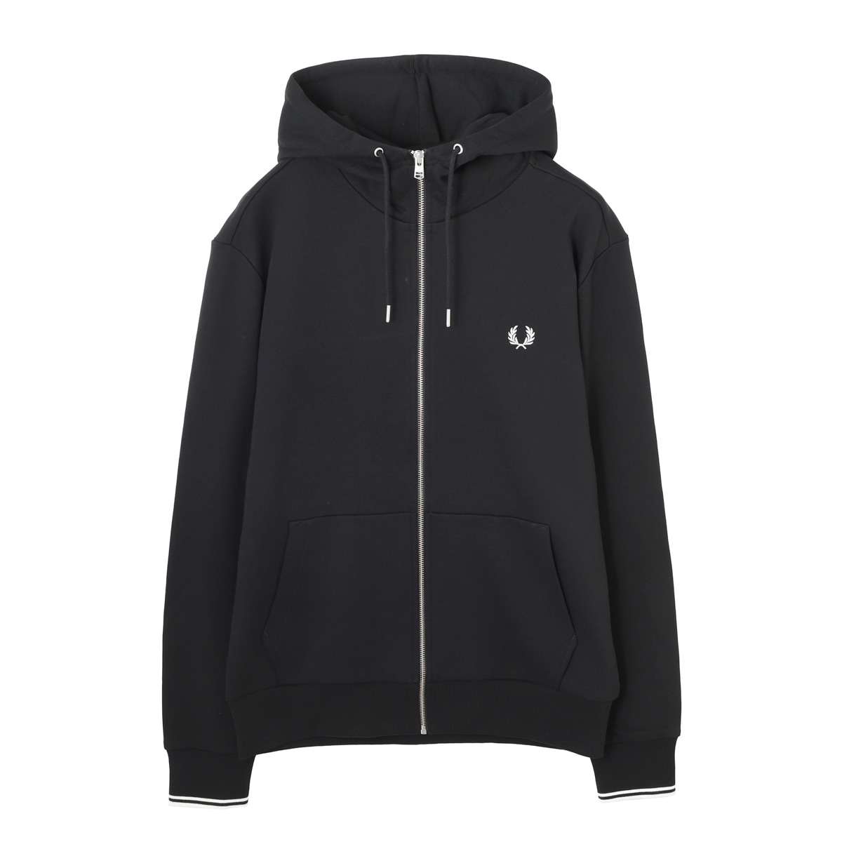 FRED PERRY フレッドペリー ジップアップ パーカ/ジップスルースウェットパーカ/HOODED ZIP THROUGH SWEATSHIRT J7536 メンズ