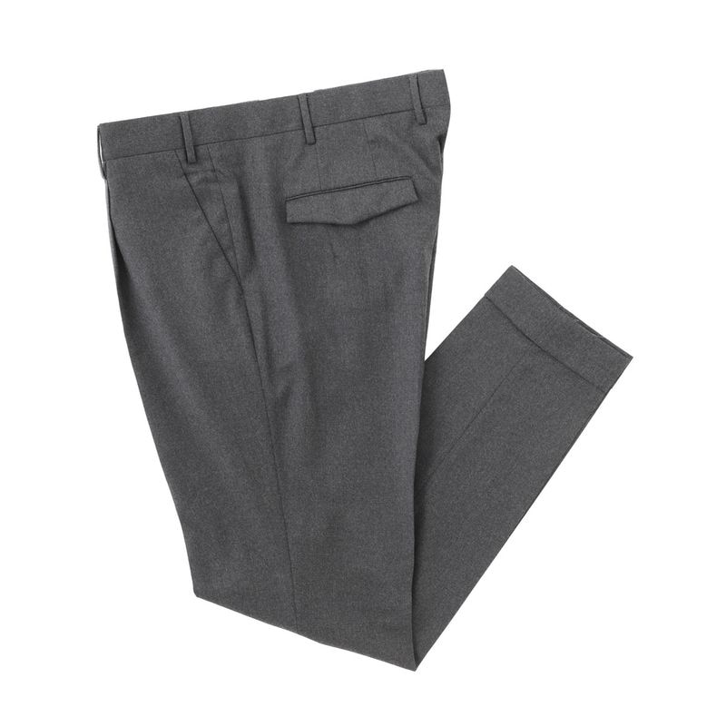 PT TORINO ピーティートリノ ワンプリーツ スラックス/ウールパンツ/BUSINESS MASTER FIT SUPER 110'S STRETCH LIGHT FLANNEL メンズ