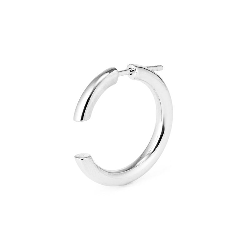 MARIA BLACK マリア ブラック 片耳ピアス/シングルピアス フープピアス シルバー/Disrupted 22 Hoop Silver HP レディース