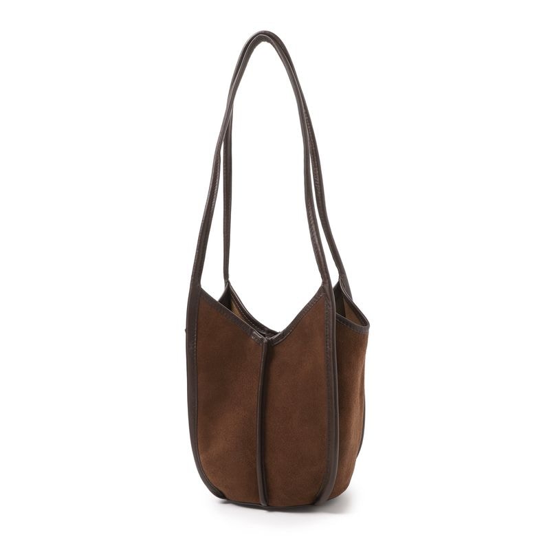 HEREU ヘリュー ショルダーバッグ/バケットバッグ/CALELLA BUCKET SUEDE カレッラ バケット スエード レザートリム ショルダーバッグ レディース