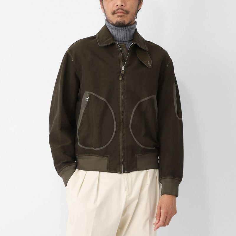 Massimo Osti Studio マッシモ オスティ スタジオ ブルゾン/ハリントンジャケット ボンバージャケット/TRAMA 3D BOMBER JACKET メンズ