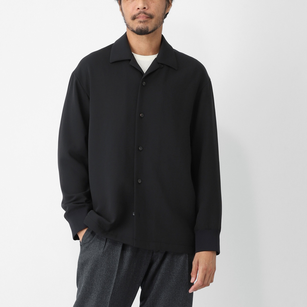 ISPIRA イスピラ 長袖 オープンカラーシャツシャツ/オーバーシャツ/SHIRT Octa 【国内正規品】 メンズ
