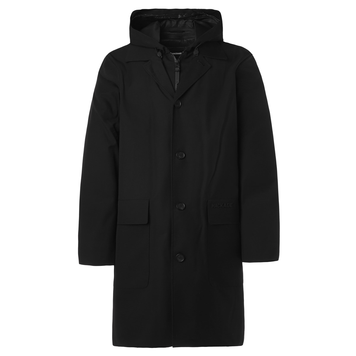 MACKAGE マッカージュ ステンカラーコート/バルマカーンコート ライナー付き コート/MATHIAS-Z【大きいサイズあり】 メンズ