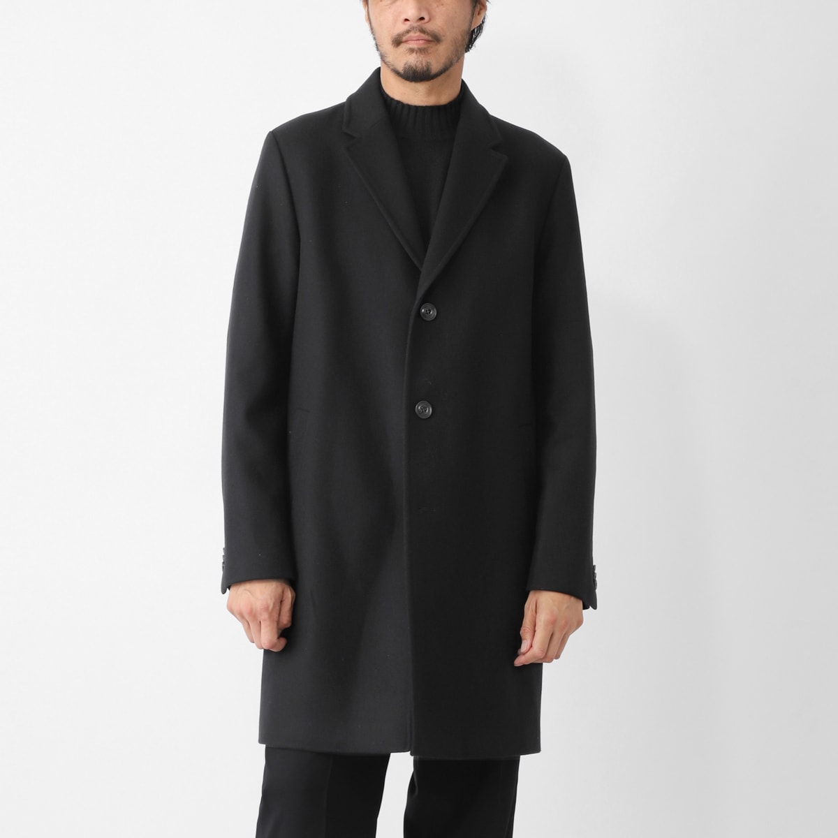 HUGO HUGOBOSS ヒューゴヒューゴボス シングルコート/チェスターコート/Malte2641 50569216 バージンウールブレンド【大きいサイズあり】 メンズ