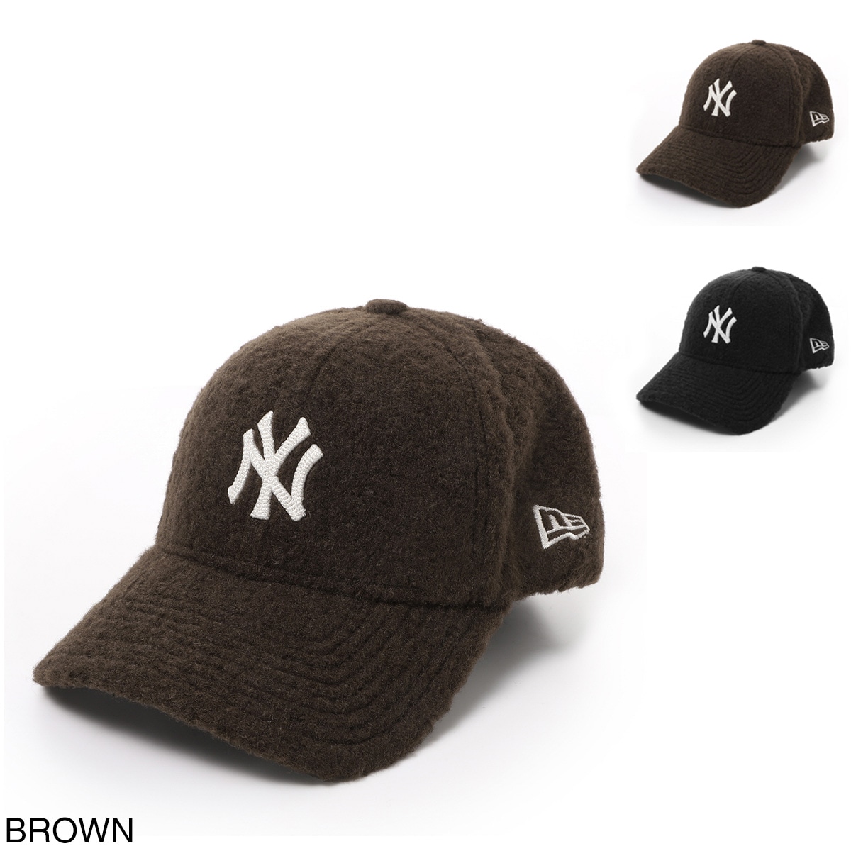 NEW ERA ニューエラ ベースボールキャップ/帽子/9FORTY Adjustable Cap New York Yankees ニューヨーク・ヤンキース ボア メンズ