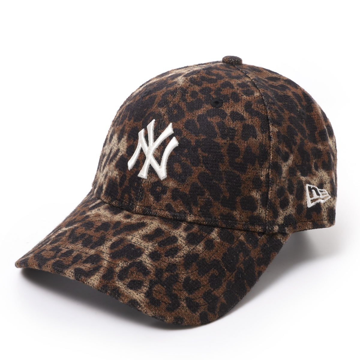 NEW ERA ニューエラ ベースボールキャップ/帽子/9FORTY Adjustable Cap New York Yankees ニューヨーク・ヤンキース レオパード柄 レディース