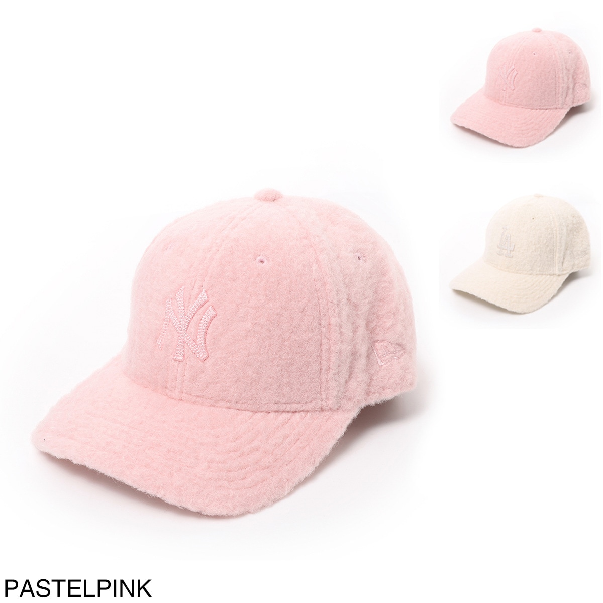 NEW ERA ニューエラ ベースボールキャップ/帽子/9FORTY M-Crown Adjustable Cap ボア ニューヨーク・ヤンキース ロサンゼルス・ドジャース レディース